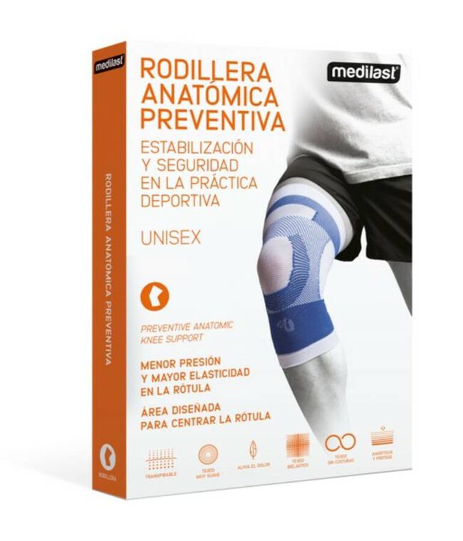 Rodillera Preventiva Estandar Medilast T- Peq 