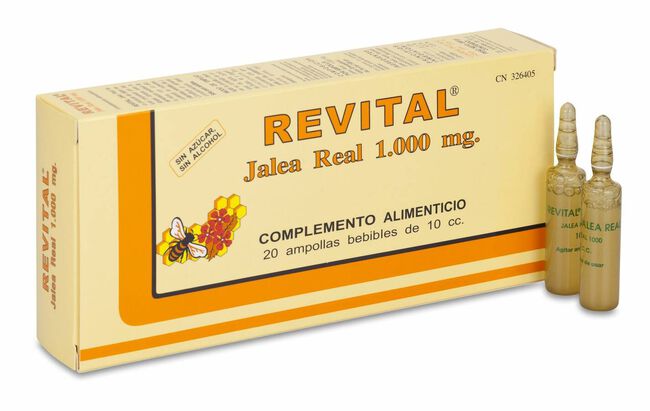 Revital Jalea Real Amp Bebibles 20 Ampollas 