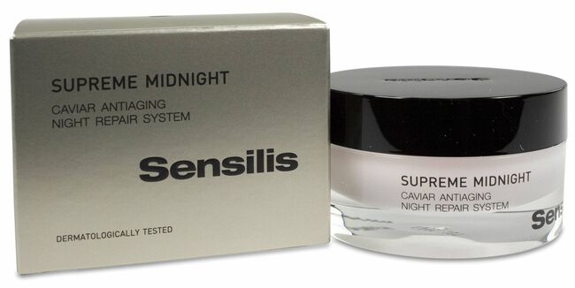 Sensilis Supreme Midnight Antiaging Caviar Sistema Reparador Nocturno 50 ml 