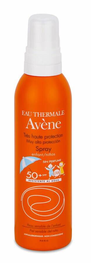 Avene Spf 50+ Spray Niños Muy Alta Protección 200 ml 