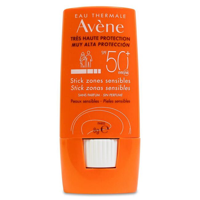 Avene Spf 50+ Stick Zonas Sensibles 8 gr 