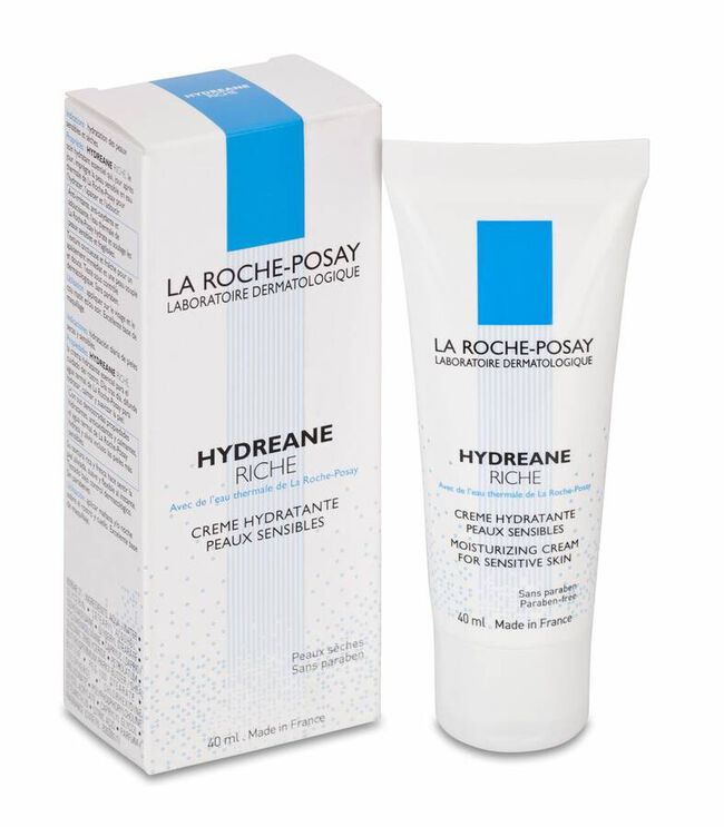 Hydreane Rica Hidratante Piel Sensible La Roche Posay 40 ml 