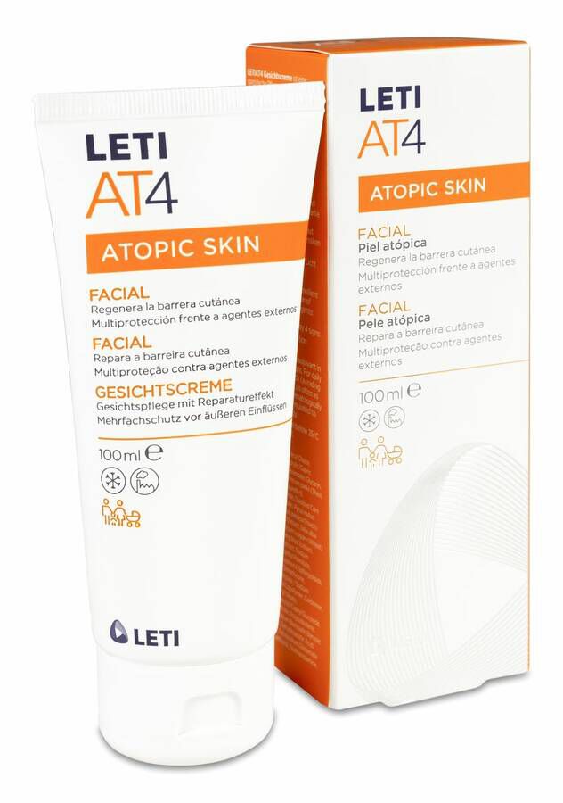 Leti At-4 Crema Facial 100 ml 