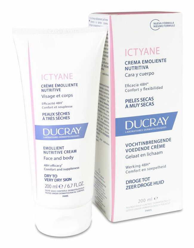 Ictyane Crema Sequedad Cutanea Ducray 150 ml 