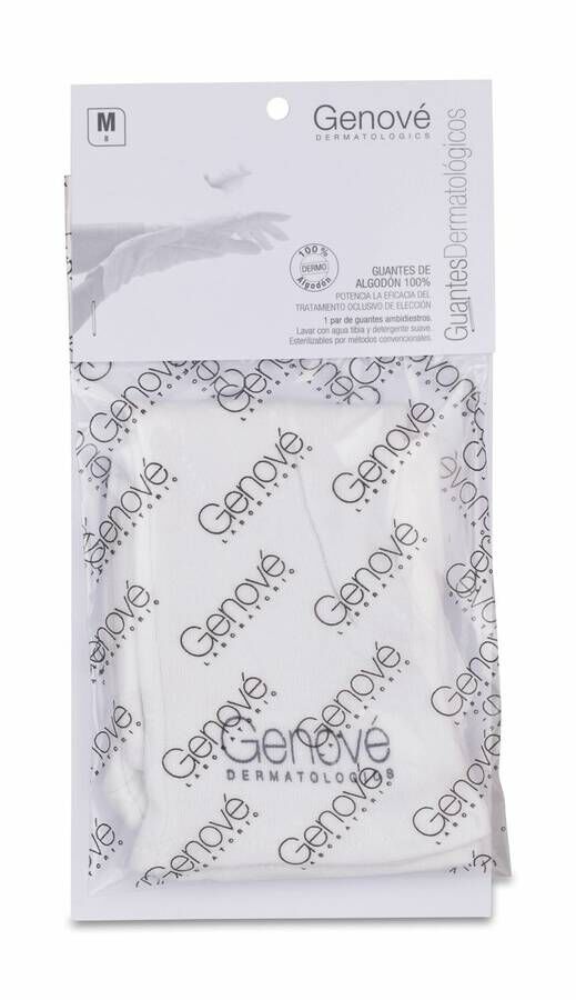 Guantes Algodon Genove Dermatologico T- Med 