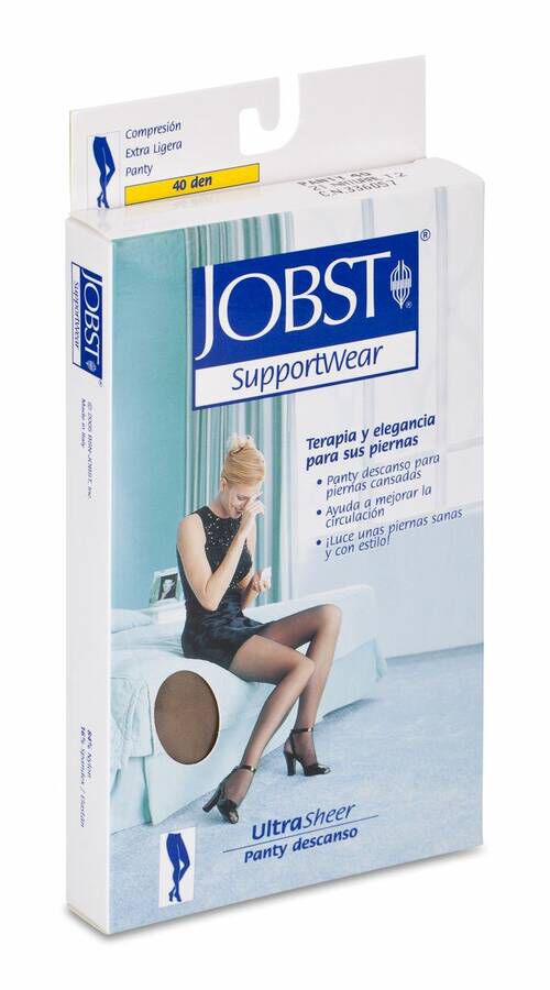 Panty Comprimidos Muy Ligera 40 Den Jobst Support Wear Naturel T-5 