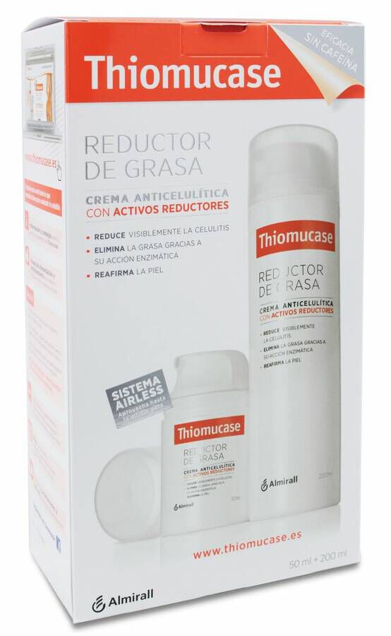 Kit Thiomucase Acción 3 Crema Anticelulitica 50 ml 150 ml 