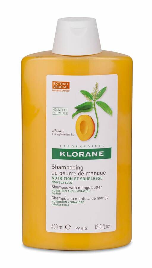 Klorane Champu Nutritivo A La Manteca De Mango 400 ml 