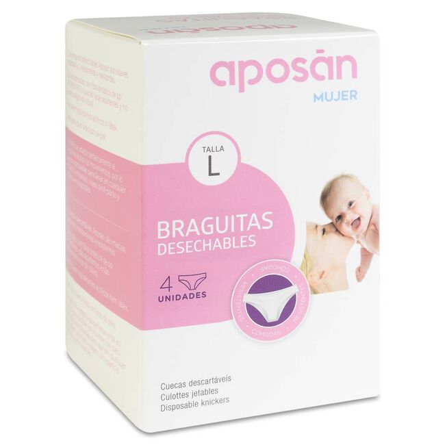 Braga Desechable Aposan T- Gde 4 U 