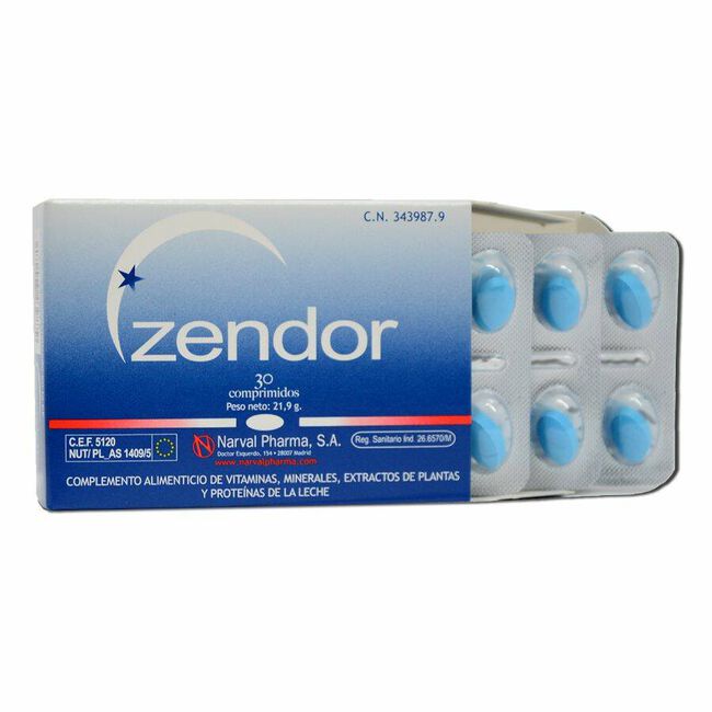 Zendor 731 mg 30 Comprimidos 