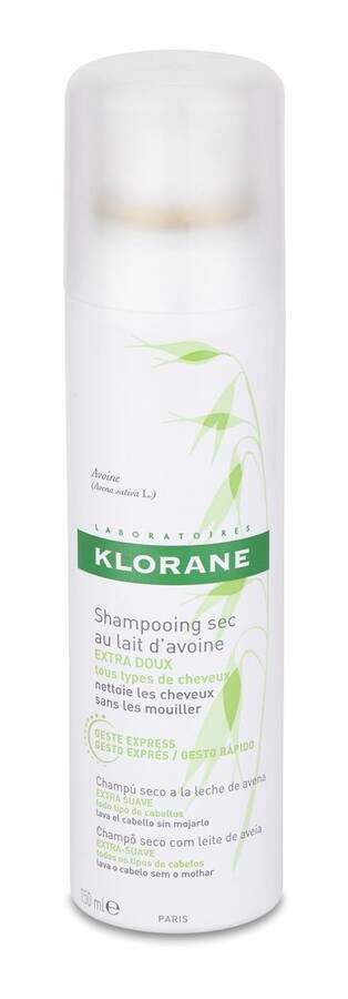 Klorane Champu Seco Extrasuave Al Exto De Avena 150 ml 