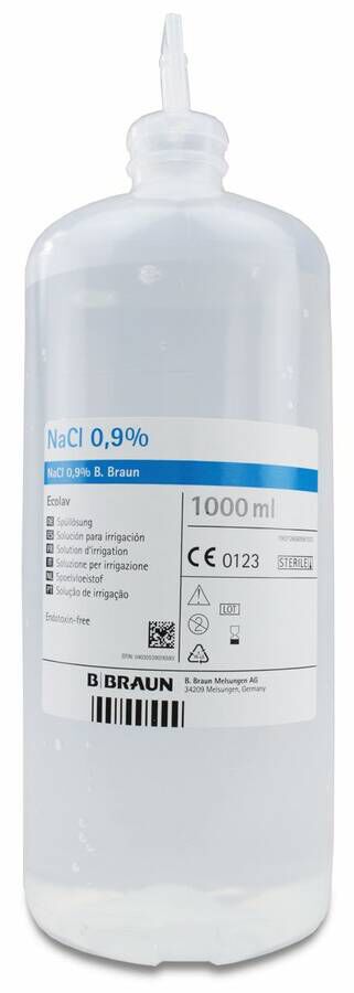 Cloruro Sodico 0,9% Irrigación B Braun 1 L 