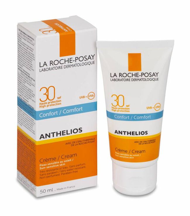 Anthelios C Fundente Alta Protección Rostro La Roche Posay Piel Seca 40 ml 