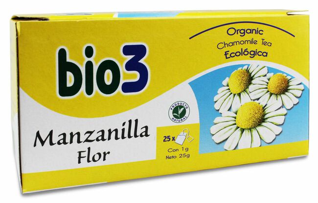 Bio3 Manzanilla Ecologica 1.5 gr 25 Filtros