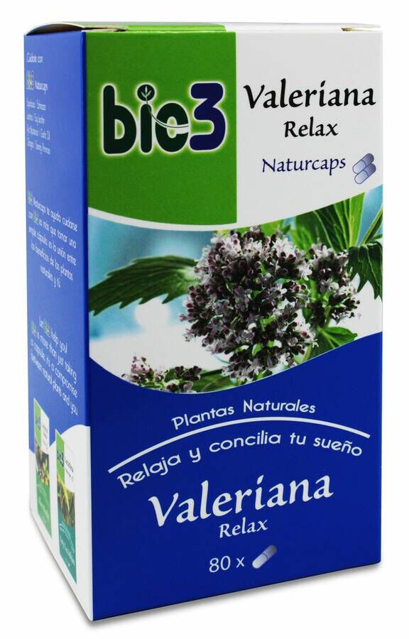 Bie3 Valeriana 500 mg 60 Capsulas