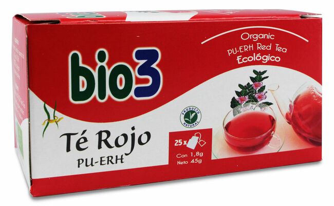 Bio3 Te Rojo 1.5 gr 25 Filtros