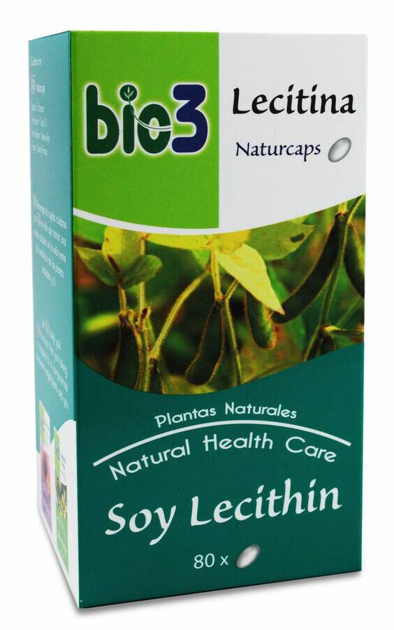 Bie3 Lecitina De Soja 500 mg 80 Capsulas 