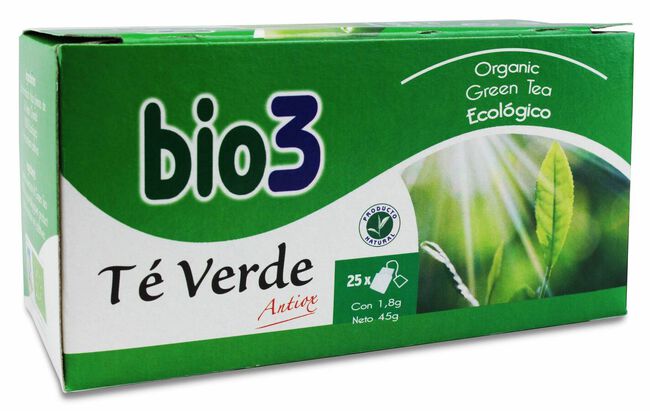 Bio3 Te Verde Ecologico 1.8 gr 25 Filtros