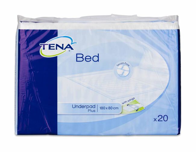 Protector De Cama Tena Bed Plus 80 X 180 20 U 