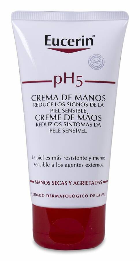 Eucerin Piel Sensible Ph-5 Crema De Manos 75 ml 