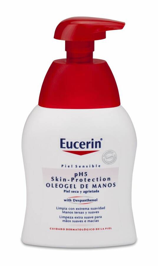 Oleogel Manos Eucerin Piel Sensible Ph-5 250 ml 