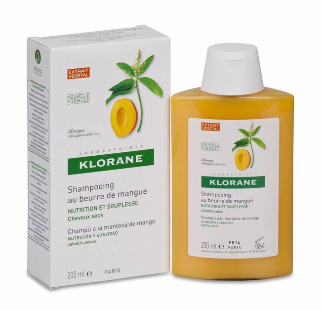 Klorane Champu Nutritivo A La Manteca De Mango 200 ml 