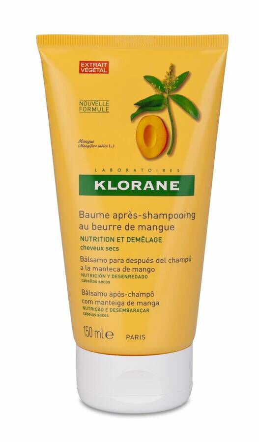 Klorane Balsamo Desenredante Manteca Mango 150 ml 