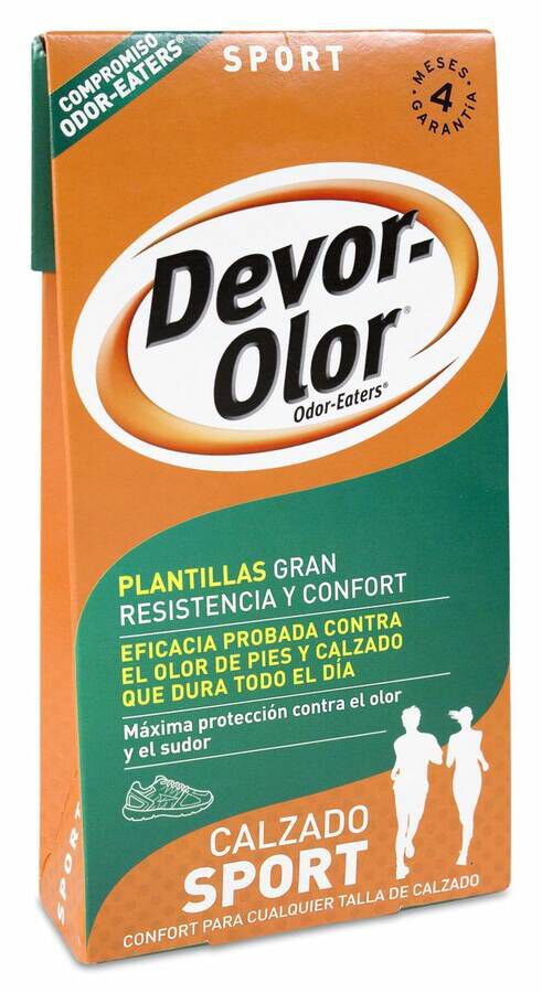 Plantillas Devor Olor Antiolor Zapatillas 