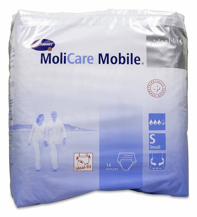 Absorb Inc Orina Ligera Molicare Mobile T- Small 14 U 