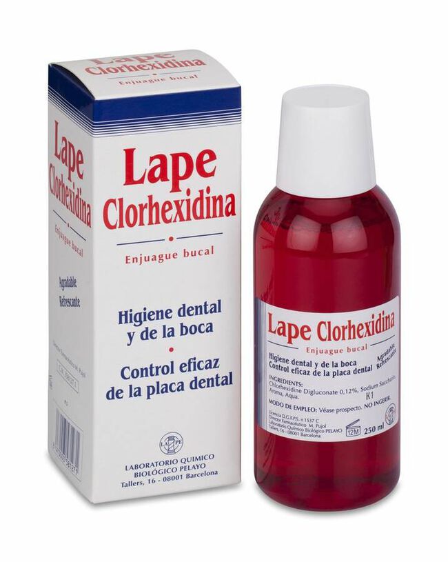 Lape Clorhexidina Colutorio 250 ml 