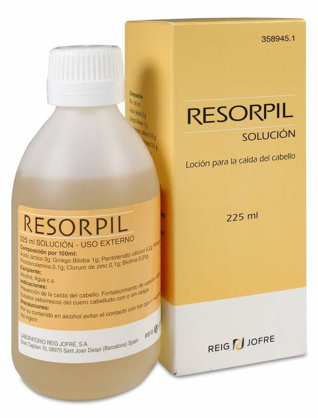 Resorpil Solución Capilar 225 ml 