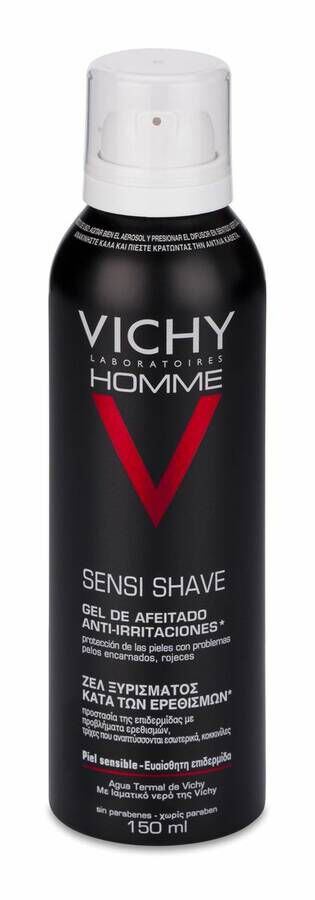 Vichy Homme Gel-Crema De Afeitar Sin Jabon P Sen 200 ml 