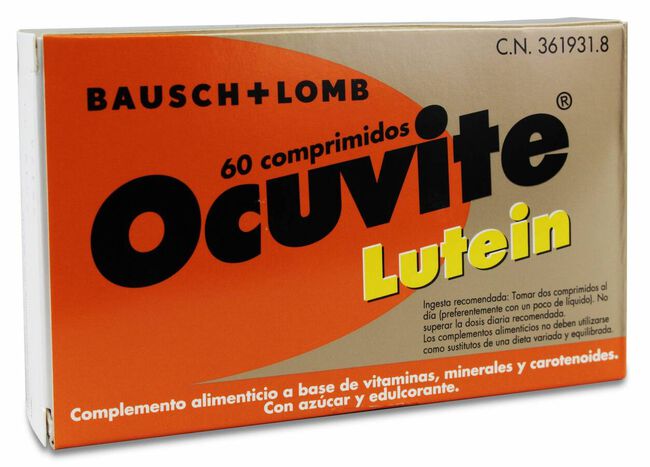 Ocuvite Lutein 60 Comprimidos 