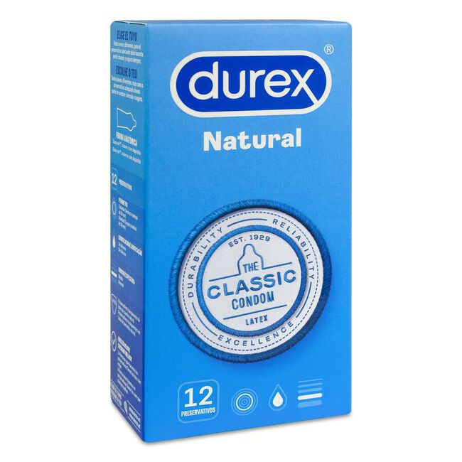 Durex Natural Plus Easy On Preservativos 12 U 