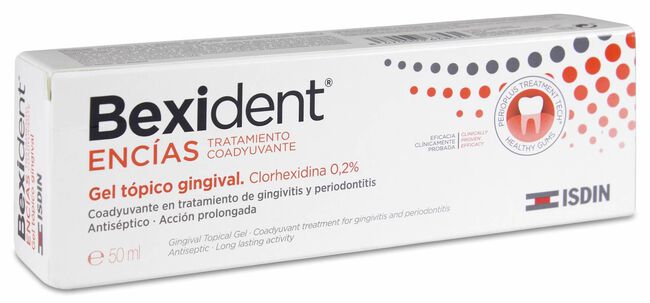 Bexident Encias Gel Gingival Clorhexidina 0.2% 50 ml 