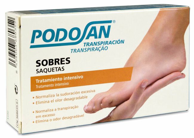 Podosan Desodorante Pies 3 U Gel+ 3 Sob Polvo 