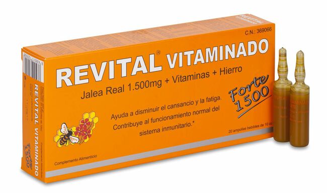 Revital Vitaminado Fte Amp Bebible 10 Viales 