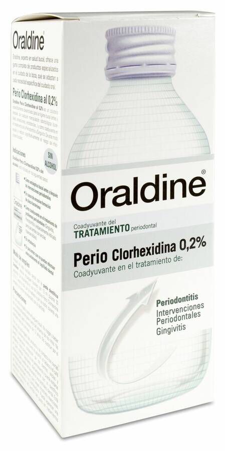 Oraldine Perio Colutorio Clorhexidina 0.2% 400 ml 