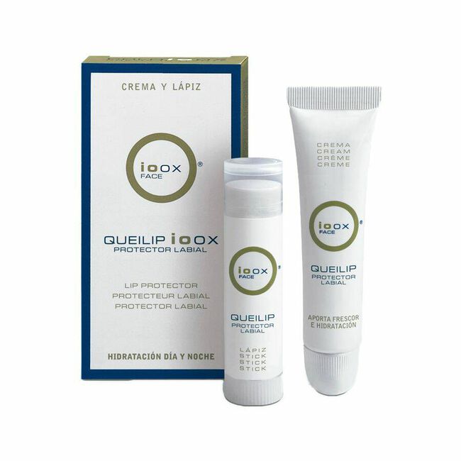 Queilip Crema y Lapiz Labial Ioox 15 y 5 gr 