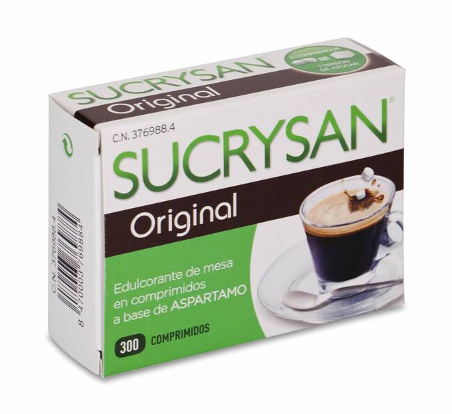 Sucrysan Comprimidos Aspartamo 300 Comprimidos 