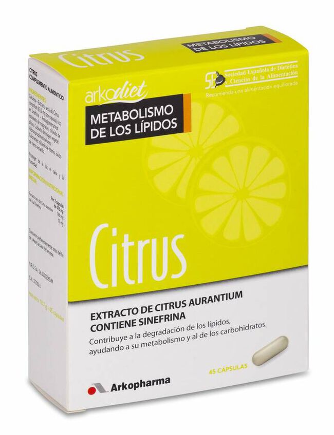 Citrus Aurantium Arko 45 Cápsulas 