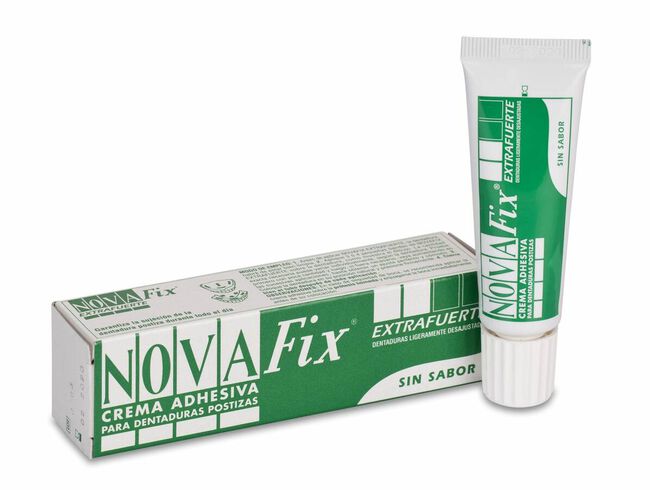 Novafix Extra Fuerte Adhesivo Protesis Dental 15 gr 