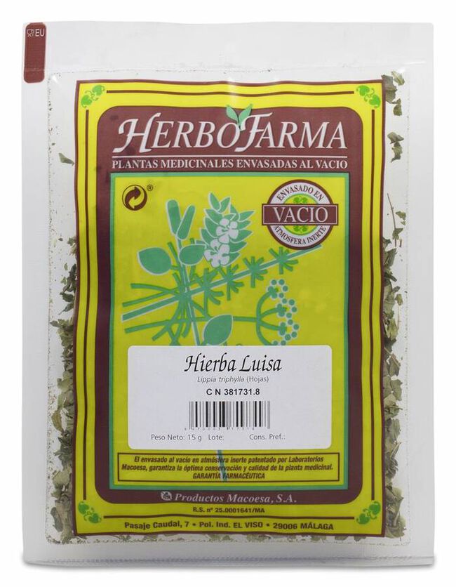 Hierbaluisa Herbofarma Al Vacio 15 G