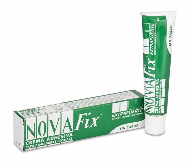 Novafix Extra Fuerte Adhesivo Protesis Dental 45 gr 