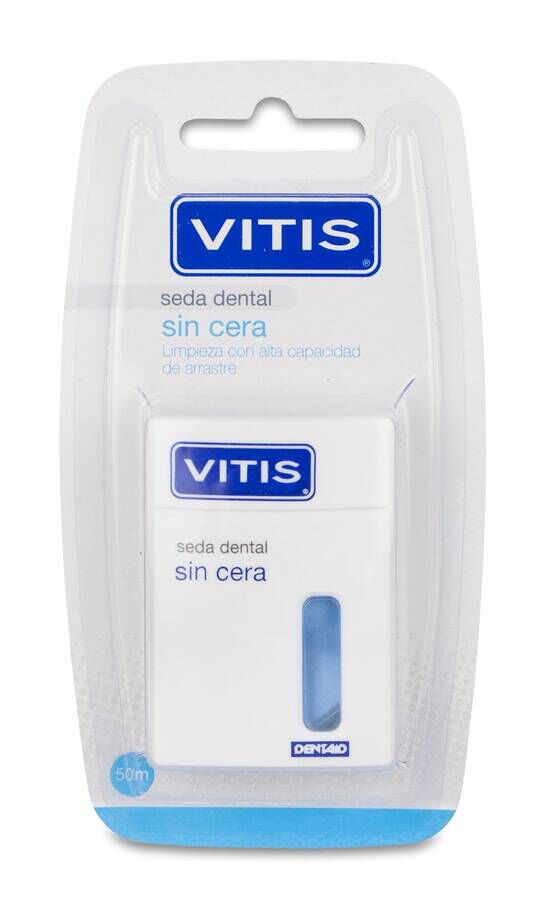 Vitis Sin Cera Seda Dental 50 M 