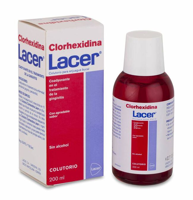 Lacer Colutorio Clorhexidina 200 ml 