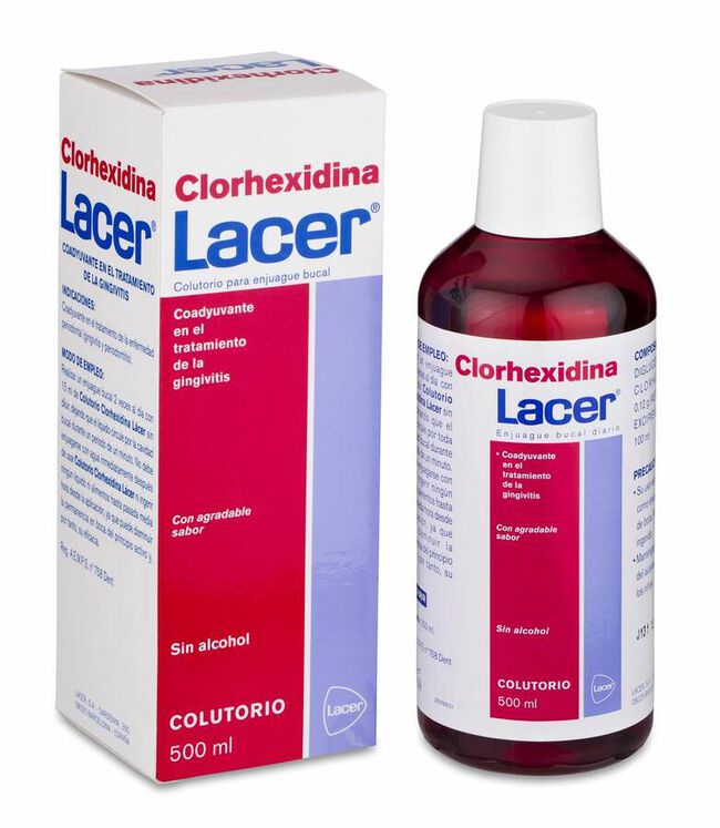 Lacer Colutorio Clorhexidina 500 ml 