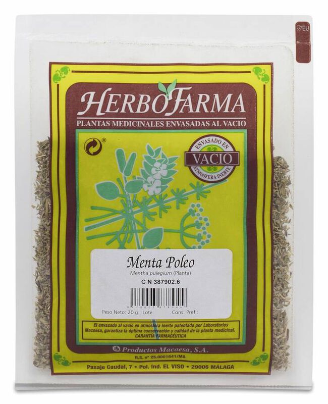 Menta Poleo Herbofarma Al Vacio 20 G