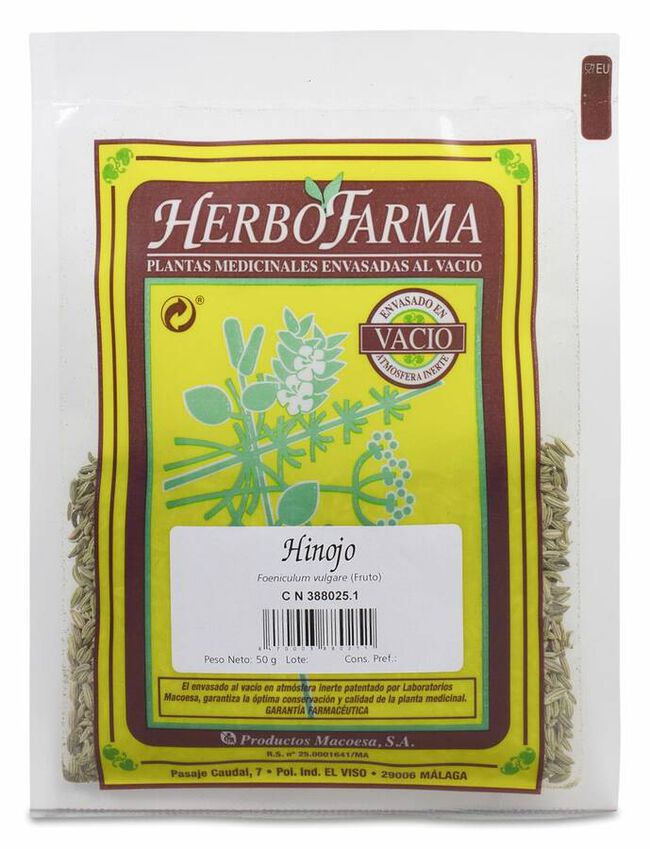 Hinojo Herbofarma Al Vacio 40 G