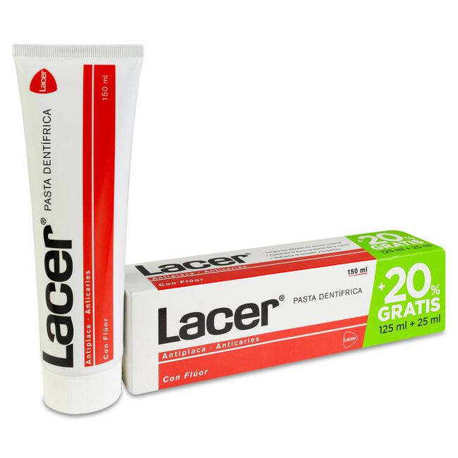 Lacer Pasta Con Fluor 125 ml 